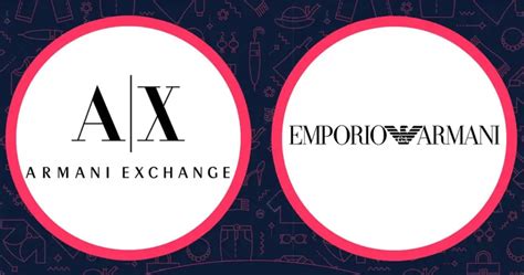 armani exchange difference emporio armani